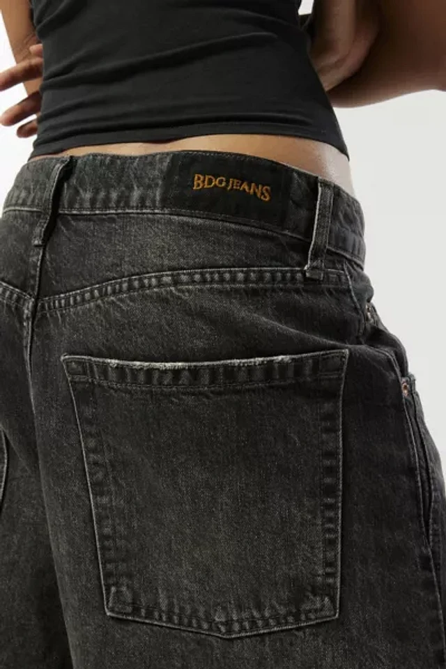 古着　denim wide slacks Reworked Denim Wide Jeans - KSENIASCHNAIDER