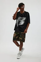 Urban Outfitters Ruff Ryders Mesh Football Jersey Tee | Square One