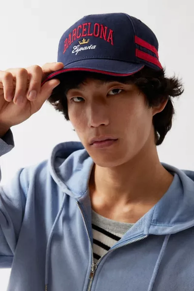 American Needle Barcelona Striped Baseball Hat | Square One