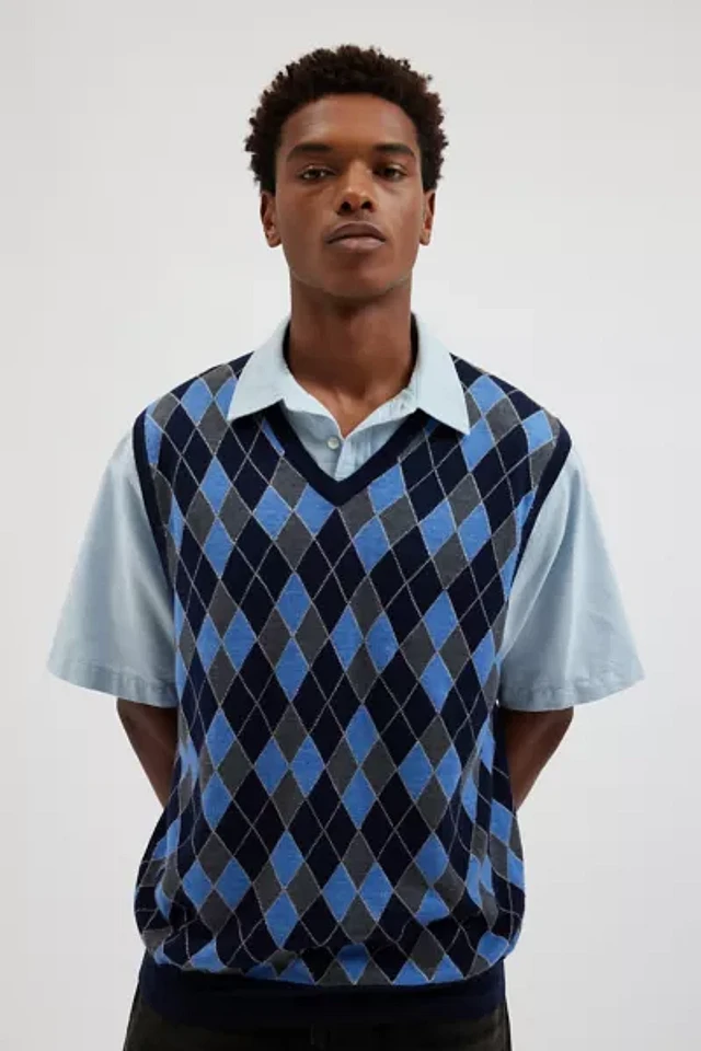 Urban Renewal Vintage Argyle Sweater Vest | Pacific City