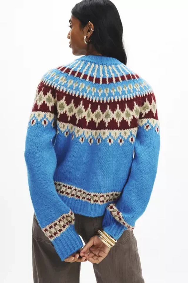 BDG Beverly Fairisle Knit Cardigan | Pacific City BDG Beverly Fairisle Knit Cardigan | Pacific City