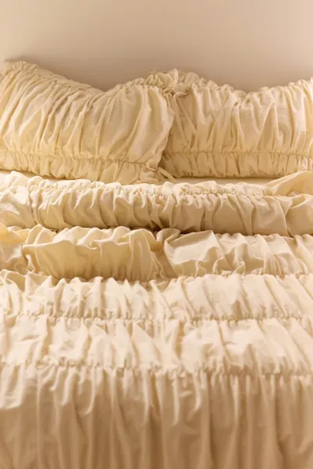 Urban Outfitters Melody Cinched Core Duvet Cover | Pacific City