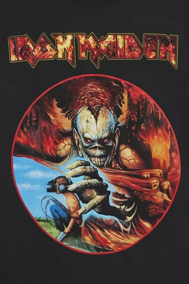 Iron Maiden Virtual XI World Tour Tシャツ Official Licensed T-Shirt Iron Maiden Eddie Virtual XI (front/back