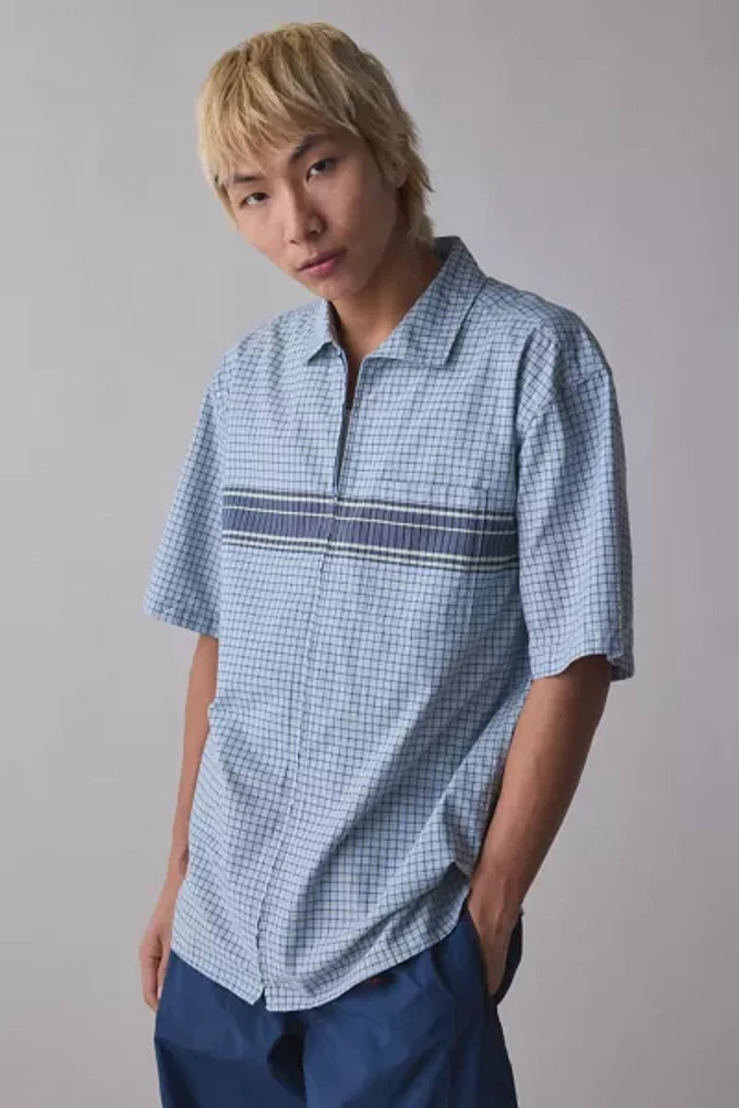 【U LAN】Valley pigment over short sleeves Pigment-Dyed Short Sleeve Shirt | All One Prints & More