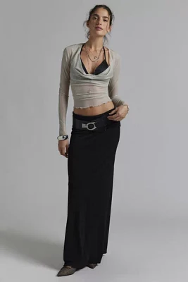 Zara METALLIC MESH KNIT TOP | Mall of America®