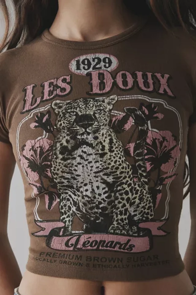 トップス Babylclub Leopard logo string tee Babymetalclub】 Leopard logo string tee ☆送料・関税込