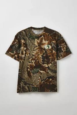 Urban Outfitters Old Milwaukee Logo Graphic Camo Tee