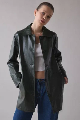 Zara FAUX SUEDE TRENCH COAT | Square One