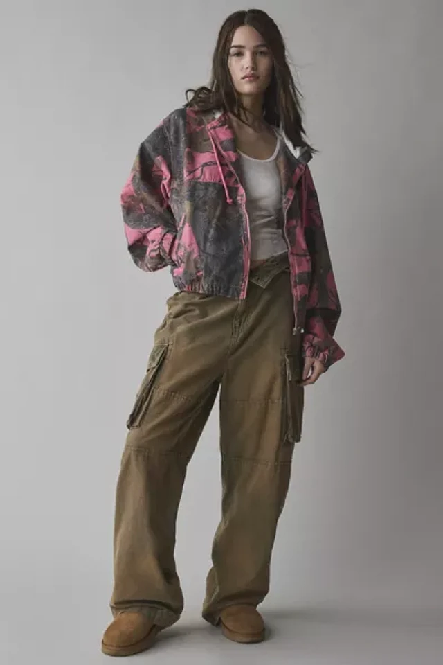 Prada Canvas Bomber Jacket with Patches | The Summit