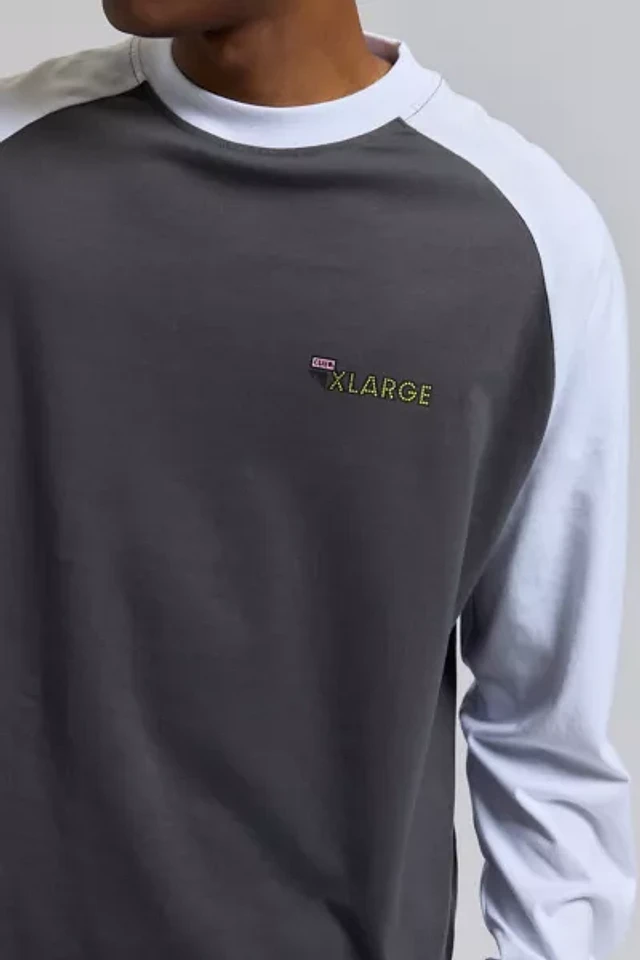 XLARGE Club Raglan Long Sleeve Tee | The Summit