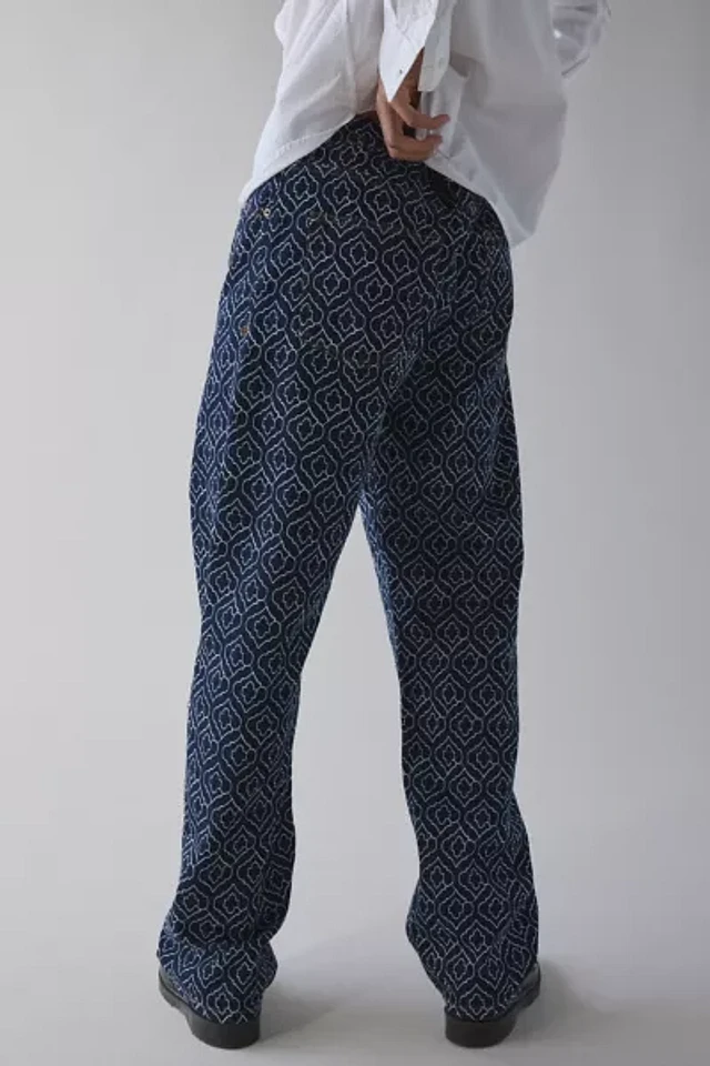 Jaded London Sonic Embroidered Baggy Jean | Pacific City