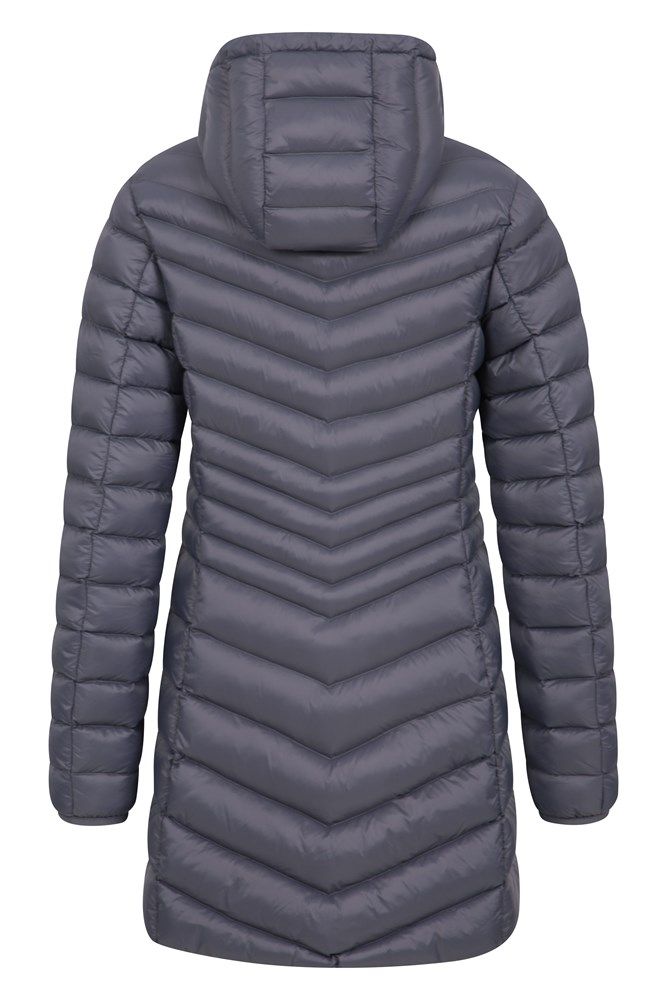 Florence womens online long padded jacket