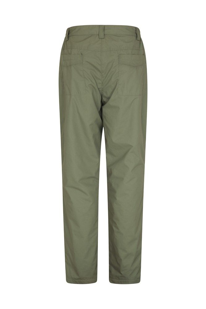 Pants with thermal lining top