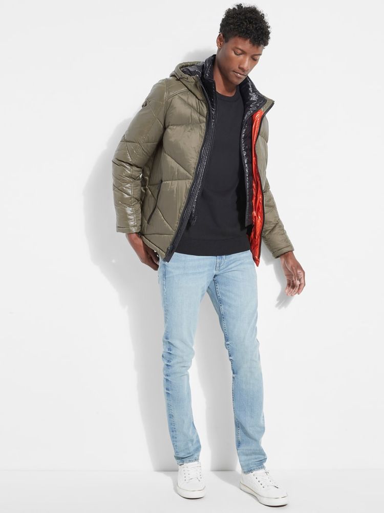 Guess jeans puffer jacket new arrivals