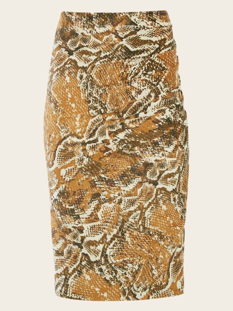 Guess snake print skirt shop