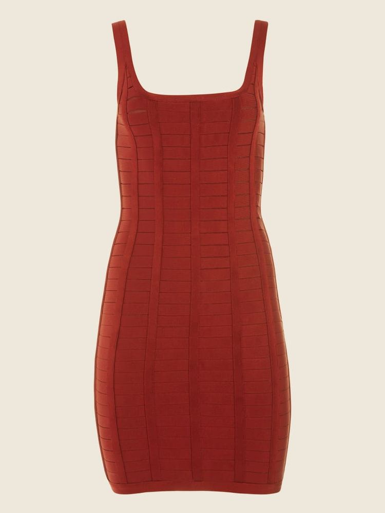 Guess red bandage dress hot sale