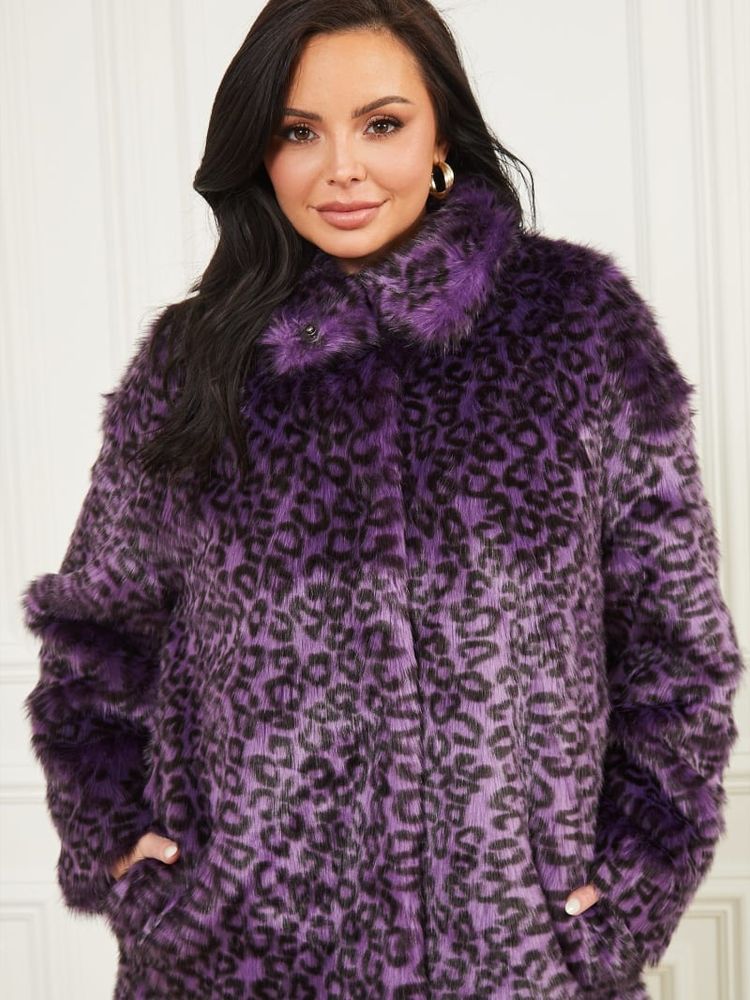 Guess pia online faux fur coat