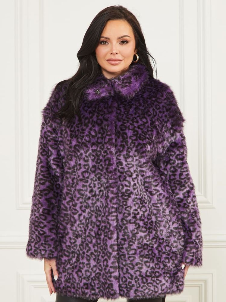 Plus size fur cheap coats cheap