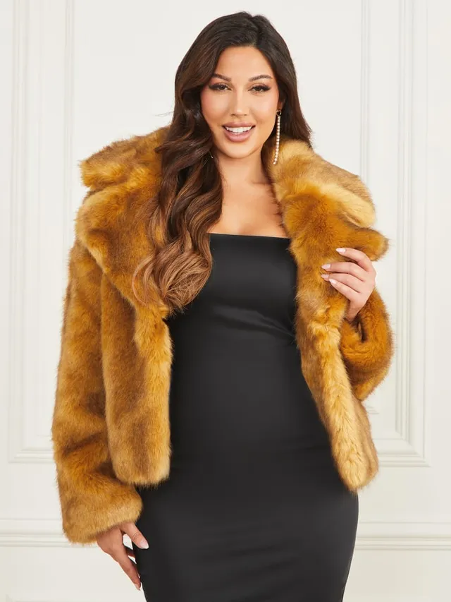 Marciano Nerissa Faux-Fur Jacket | Yorkdale Mall