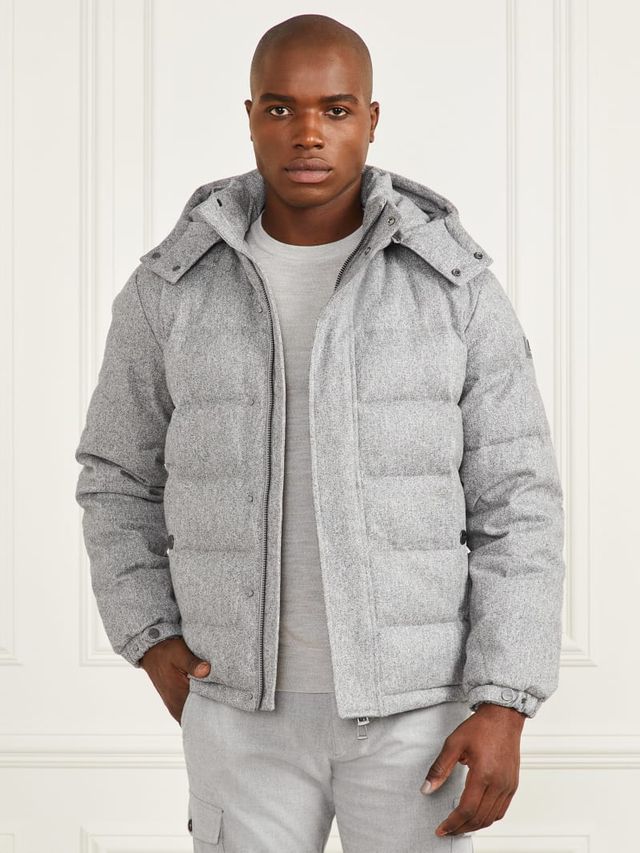 Guess mason hooded puffer jacket shop