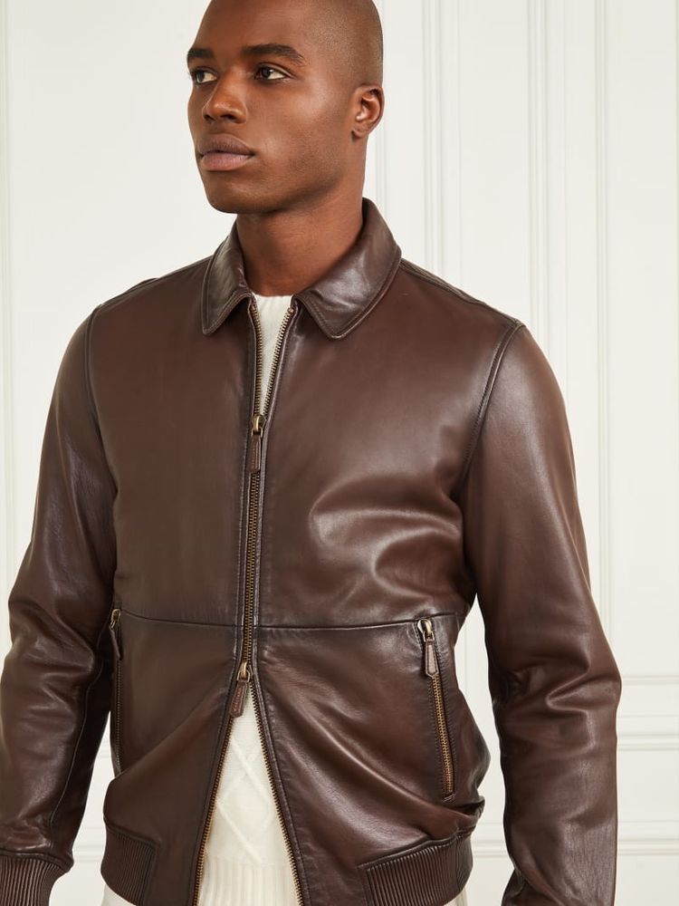 GUESS Dark Edges Leather Jacket Bramalea City Centre