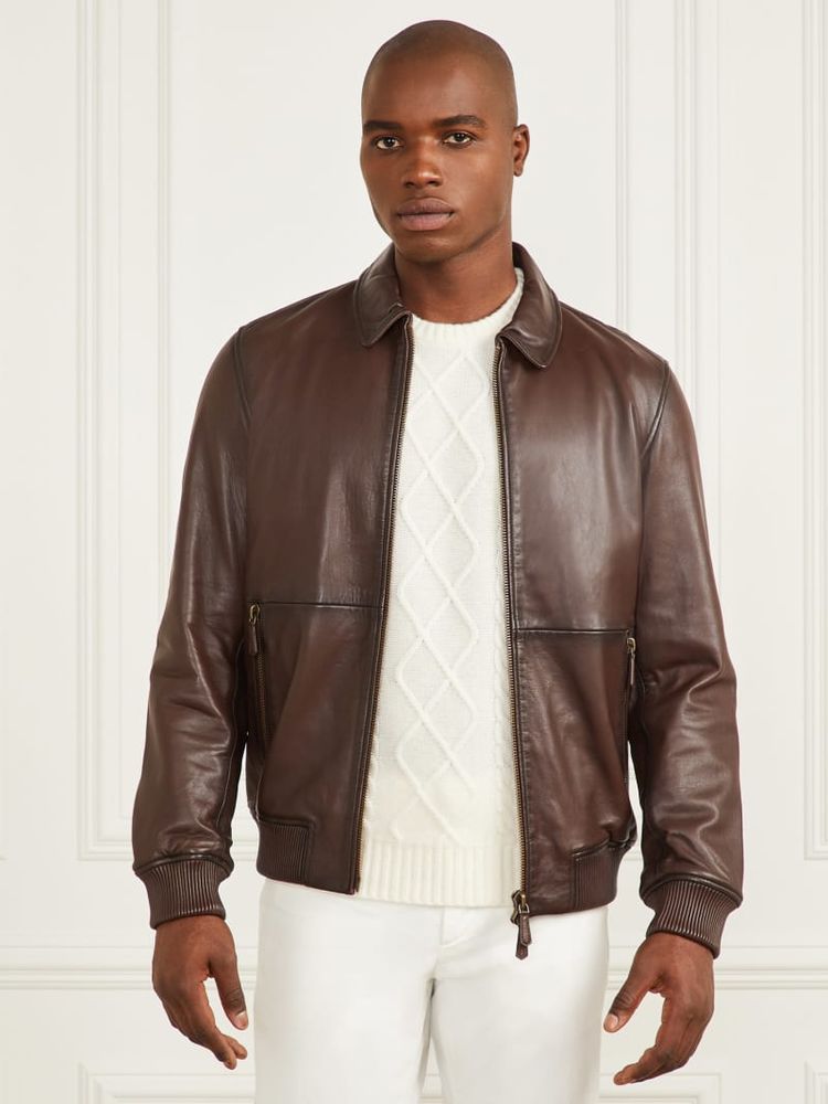GUESS Dark Edges Leather Jacket Bramalea City Centre