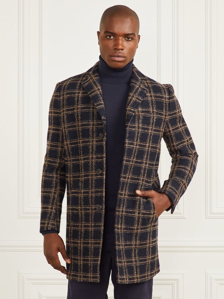 Guess wool blend coat hotsell