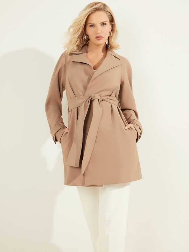 GUESS Scarlett Austin Wrap Coat Shop Midtown