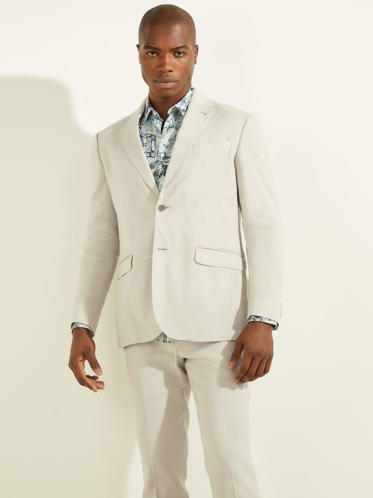 Guess white blazer sale