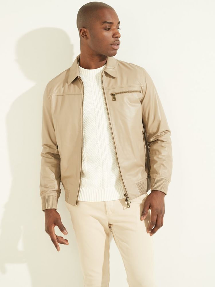 Guess flight jacket store