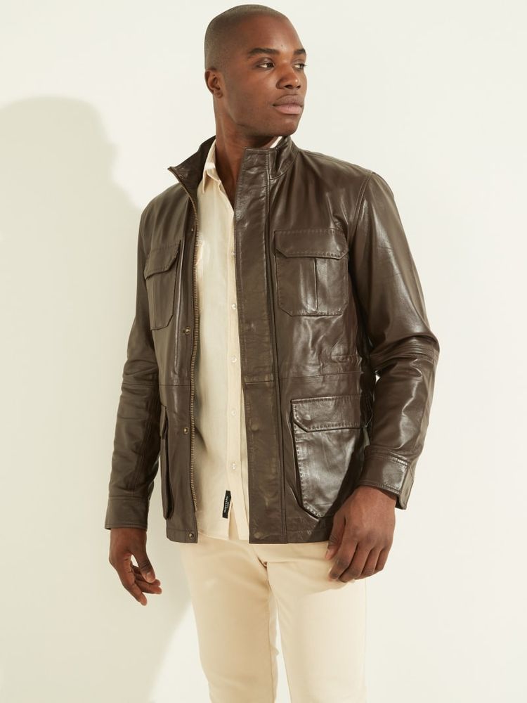 Guess shop leather coats