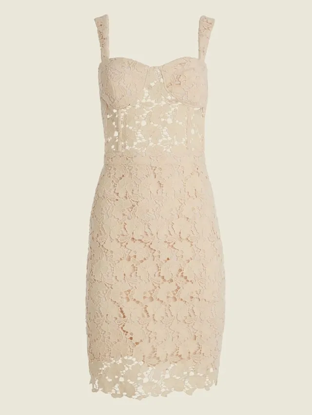 Marciano Luca Lace Corset Dress | Yorkdale Mall