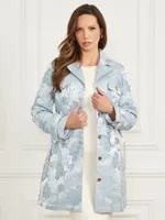 Guess floral trench coat 2025
