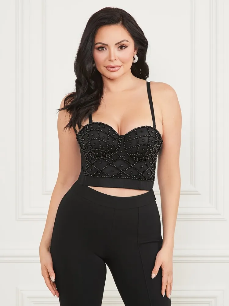 Guess bustier top top