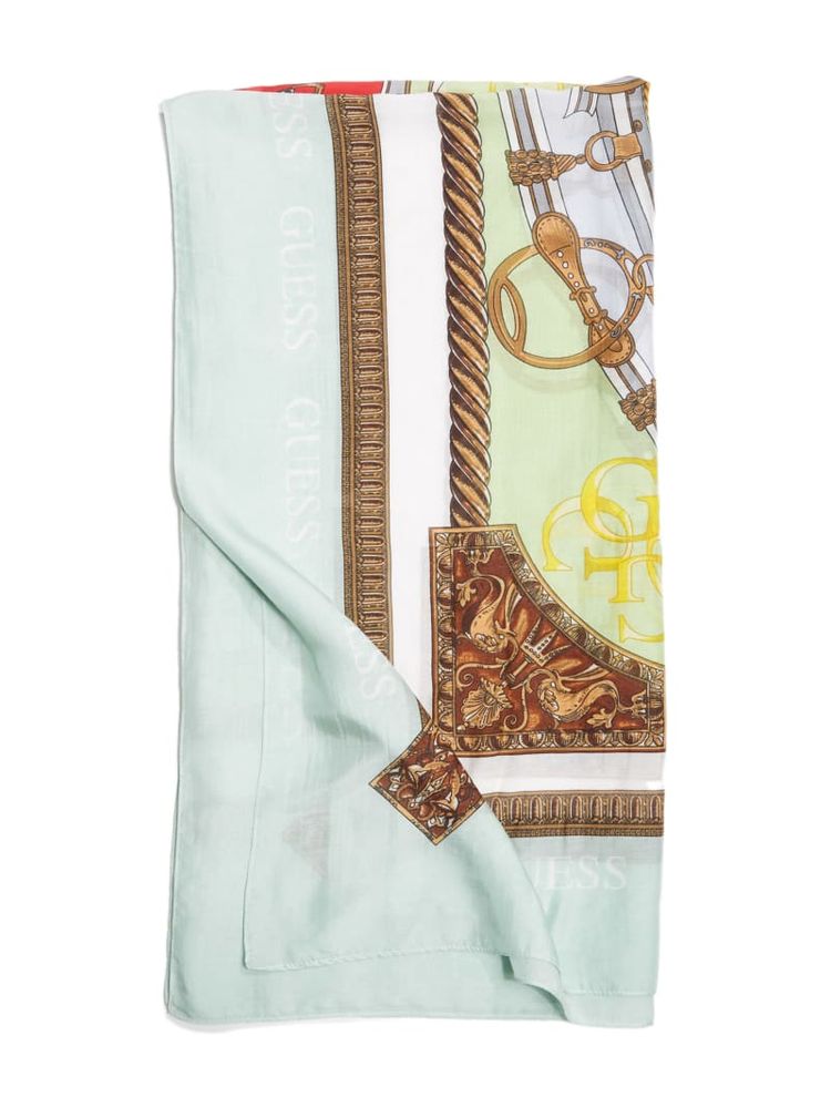 Guess silk scarf cheap