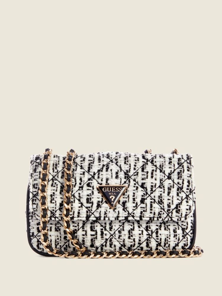 GUESS Cessily Tweed Micro Mini Bag Shop Midtown