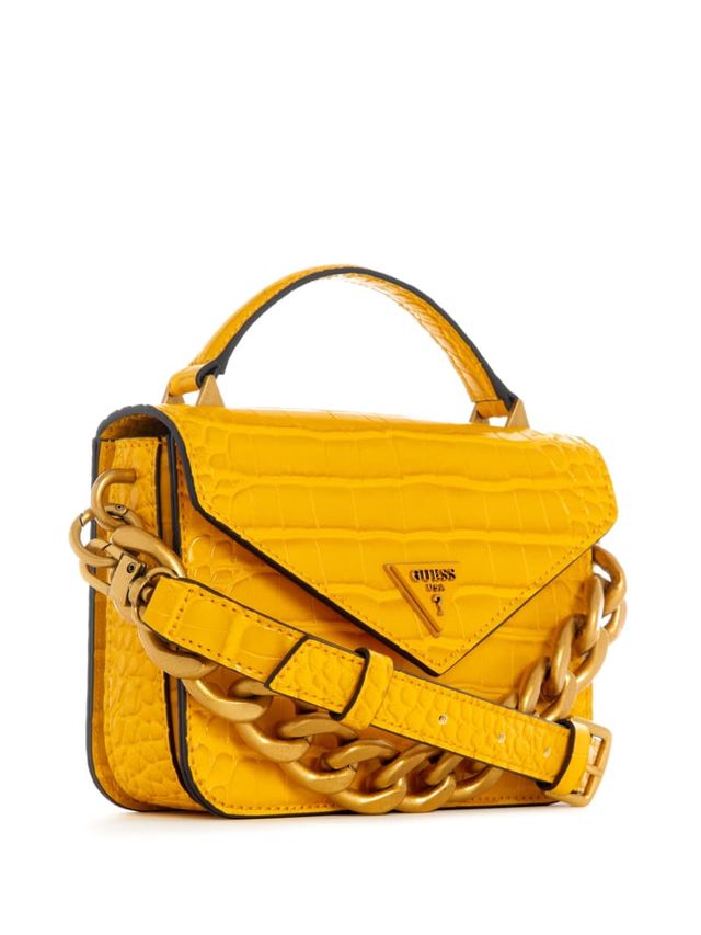 Guess yellow crossbody bag store