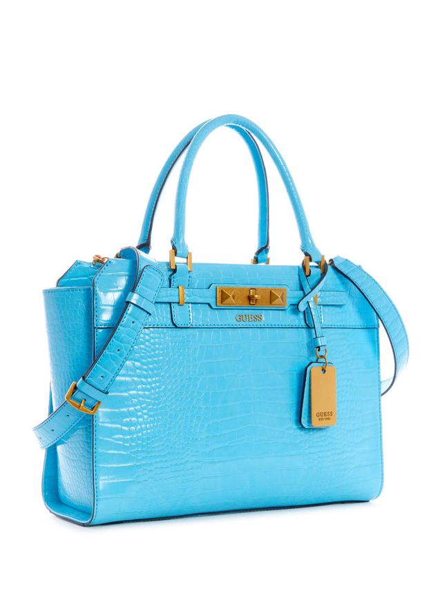 GUESS Raffie Crocodile-Embossed Carryall | Mall of America®
