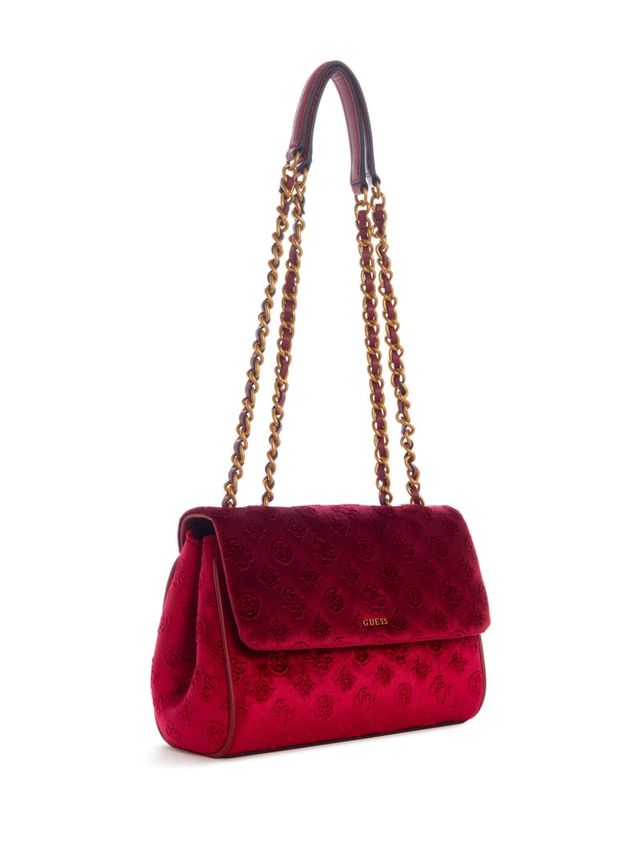 Guess velvet bag cheap
