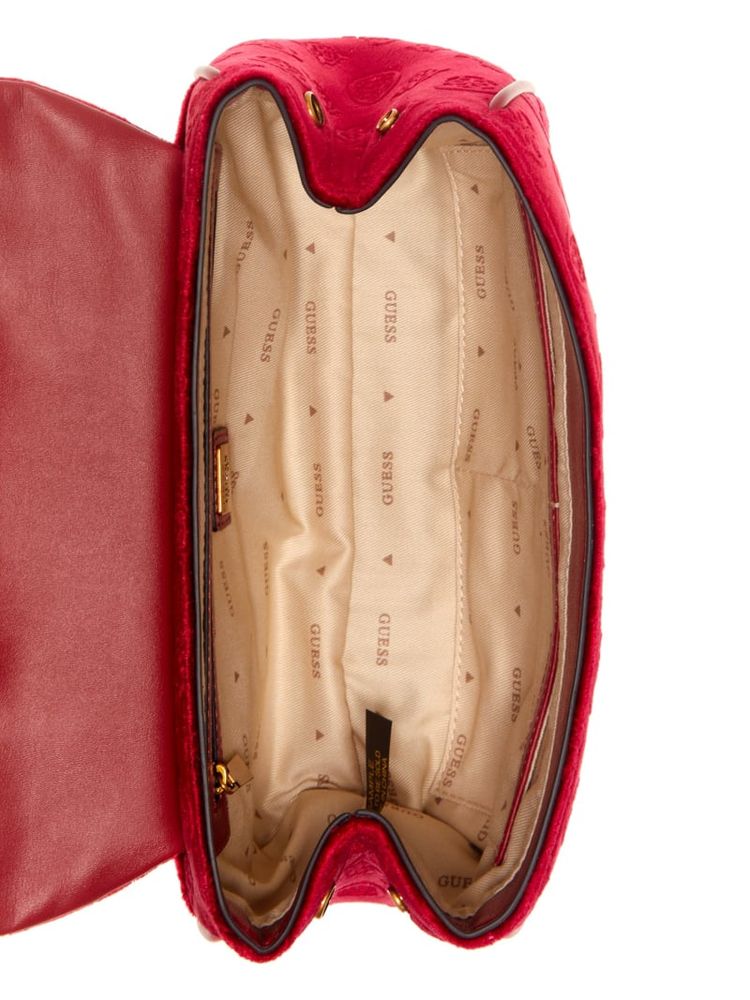 Guess velvet bag on sale