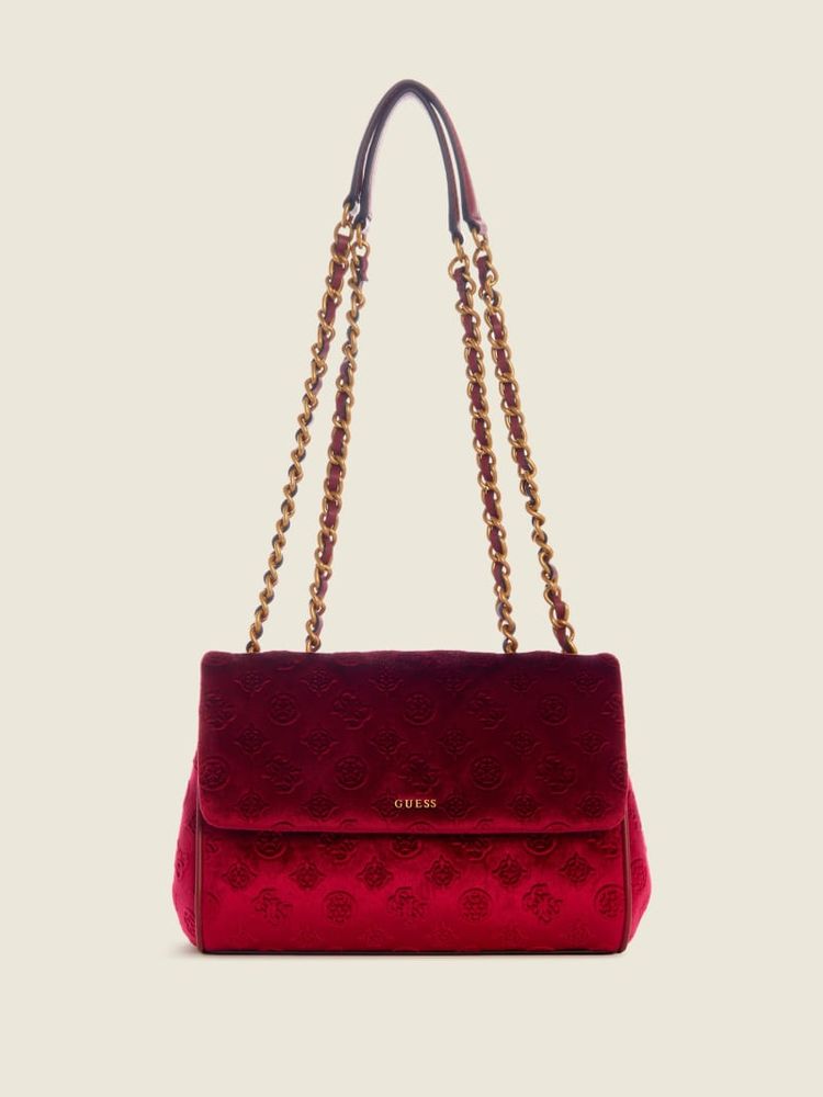 GUESS Inia Velvet Convertible Crossbody Bramalea City Centre