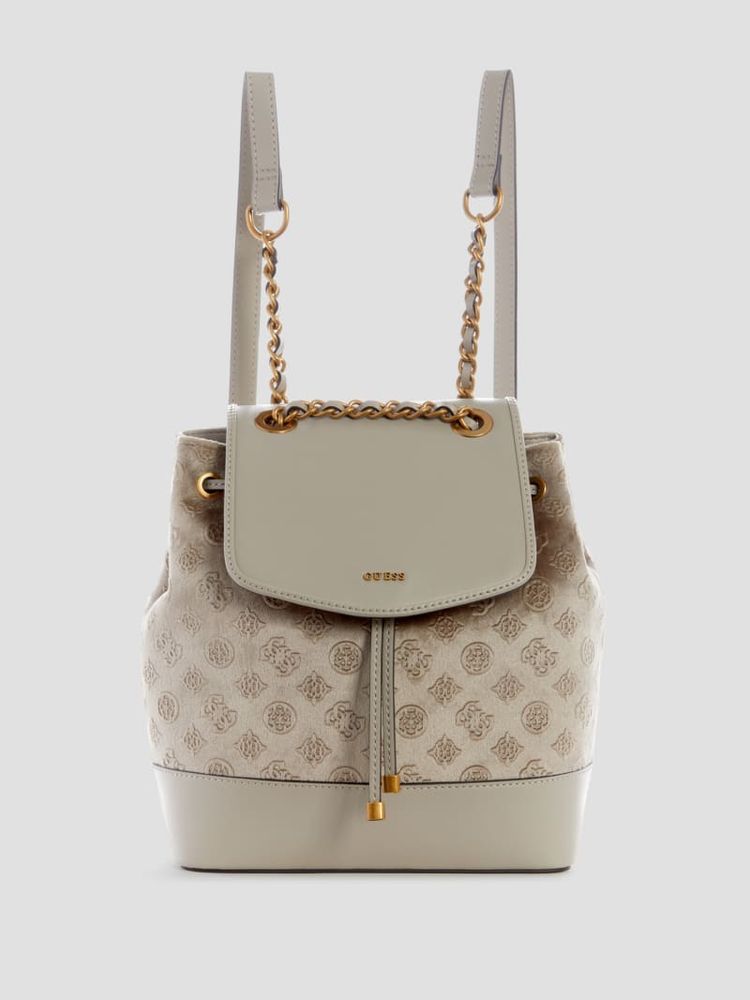 Guess striped backpack top