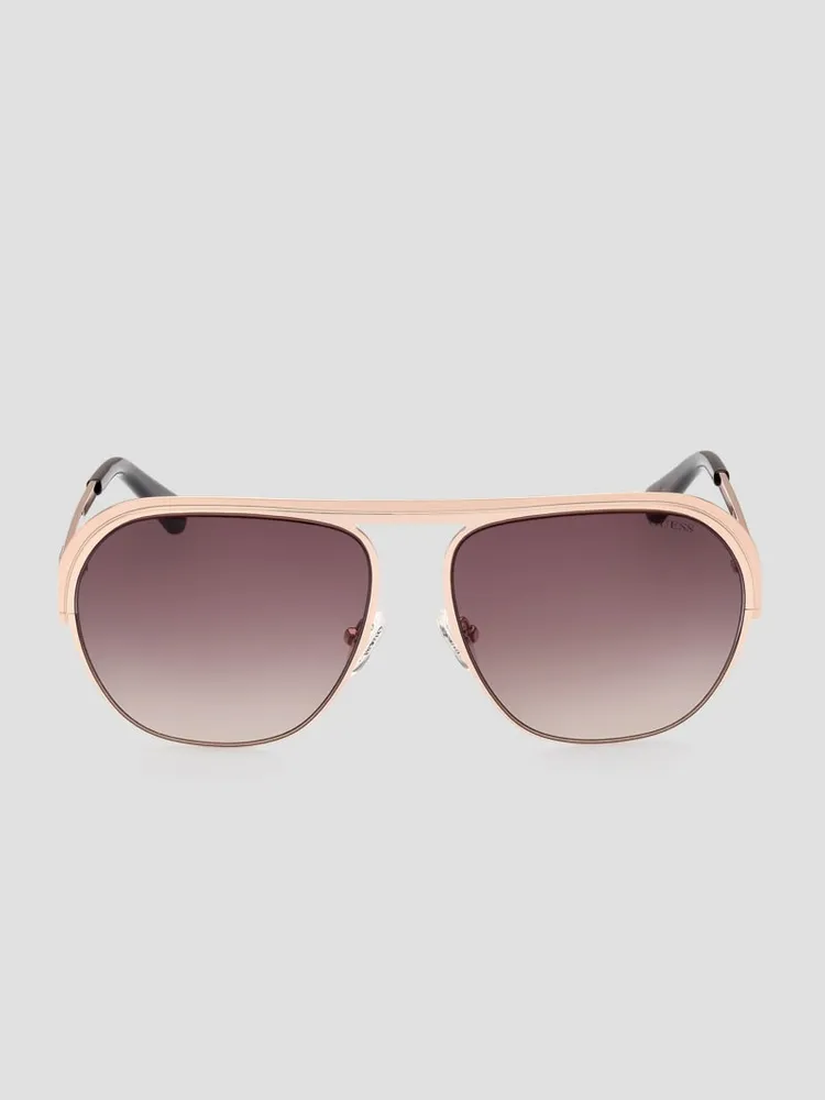 Guess pink aviator sunglasses clearance