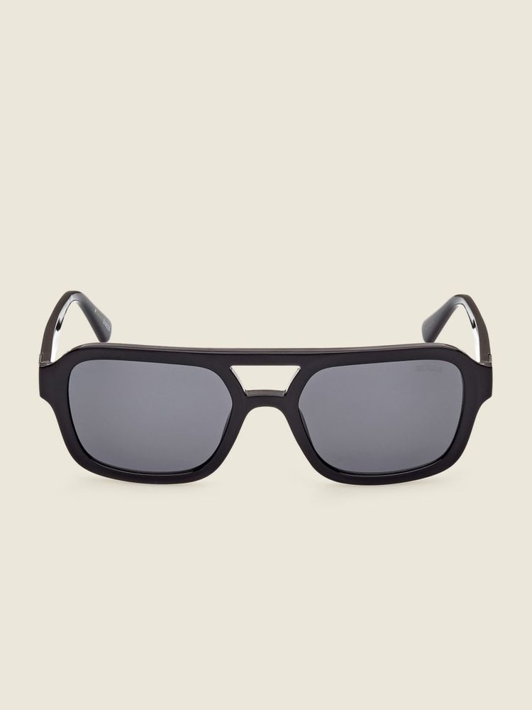 Guess aviator sunglasses with online rhinestone heart