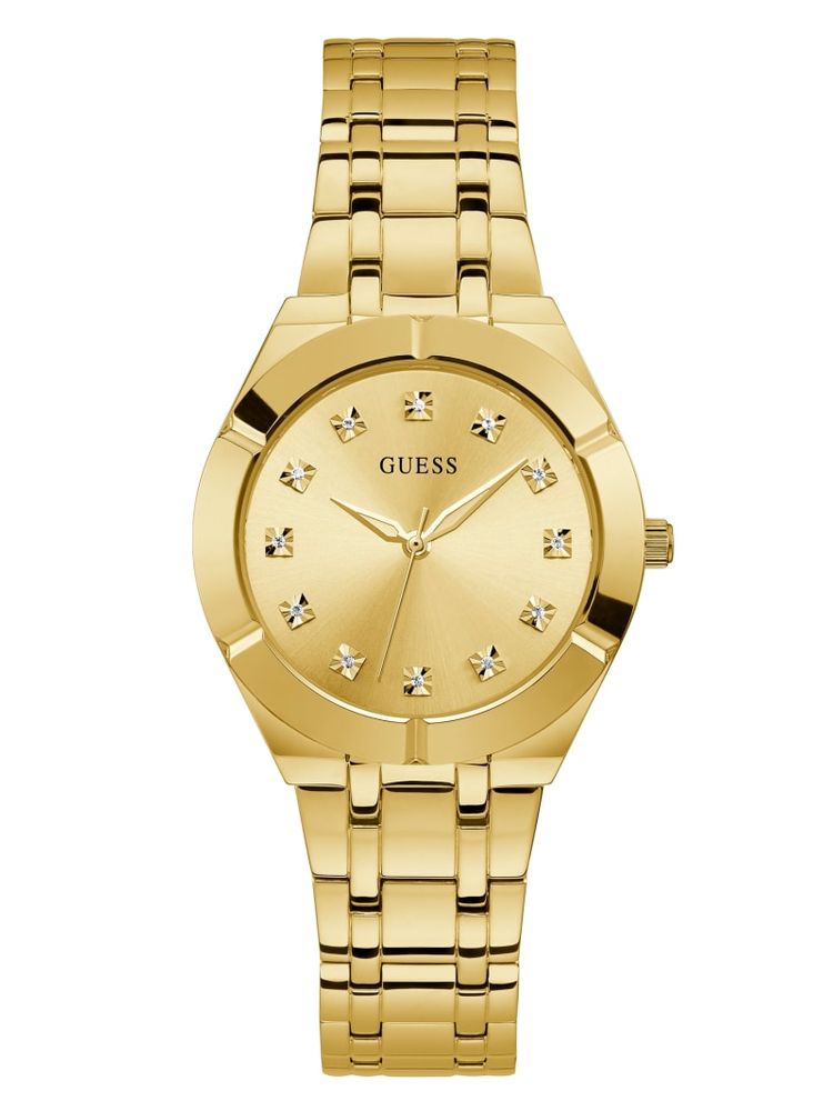 Guess watch gold new arrivals with diamonds