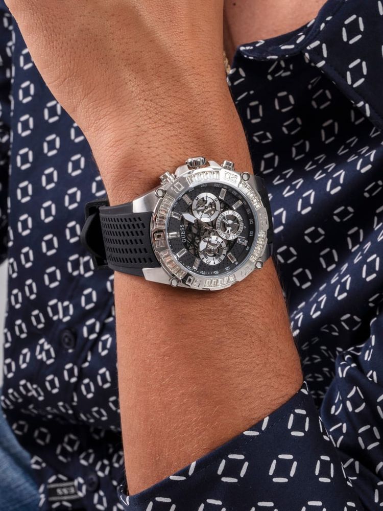 Guess watch tachymeter sales