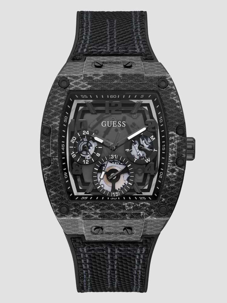 GUESS Black and Grey Marble Multifunction Watch Shop Midtown