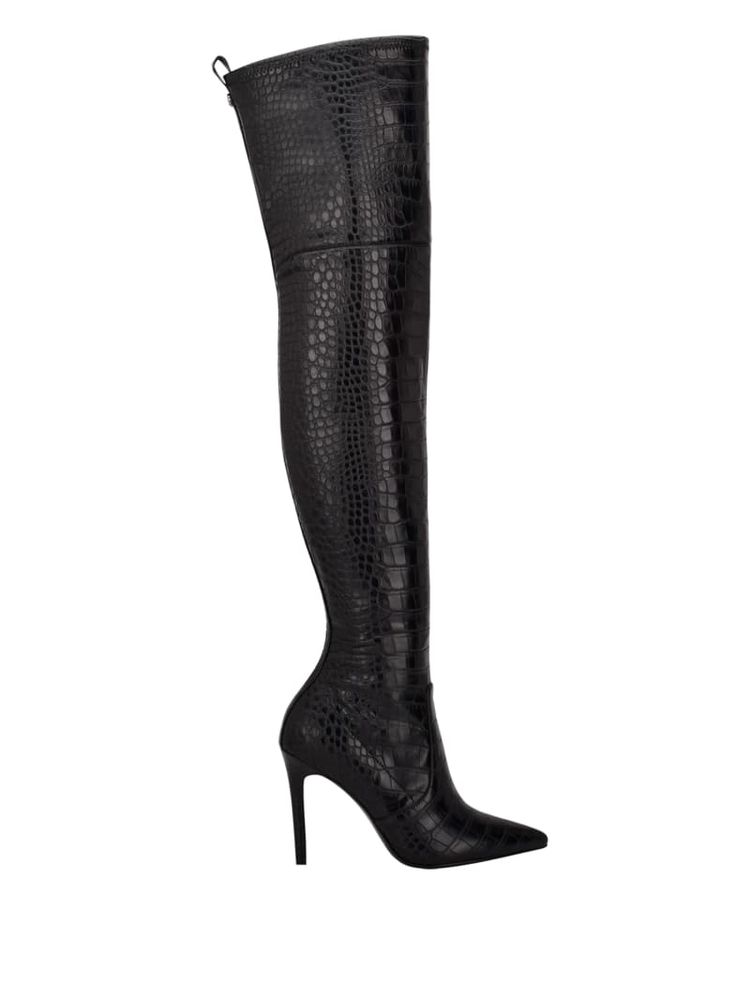 Guess over top knee boots