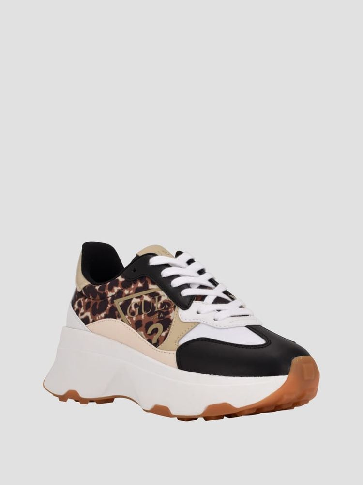Guess animal print sneakers top