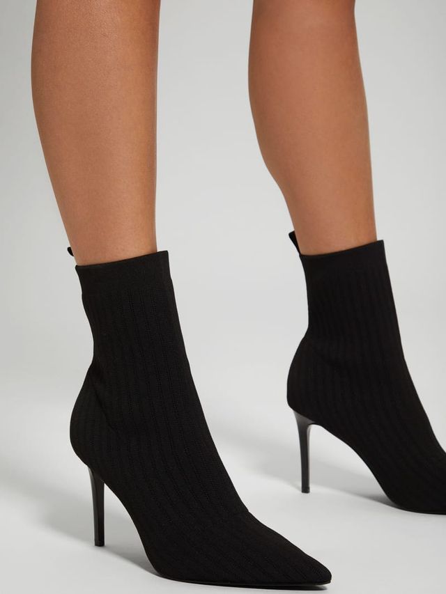 Knit sock booties store